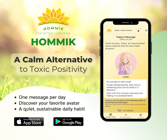 AI活用のポジティブメッセージアプリ「HOMMIK」米国およびグローバル（英語圏）に正式ローンチ