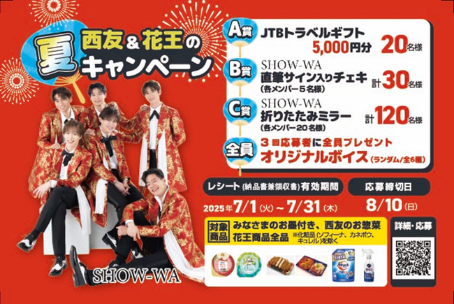 【花王とSHOW-WAのコラボ】西友＆花王の夏キャンペーンを技術面でサポート
