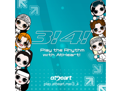 AtHeart�A�V�ȁu3!4!�v�̃E�F�u���Y���Q�[�������J�I