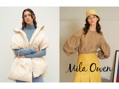 「Mila Owen(ミラ オーウェン)」2021年秋コレクションの全ラインアップをオンラインにて公開