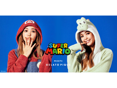 ジェラート ピケ『SUPER MARIO』コレクションが好評につき追加生産決定！