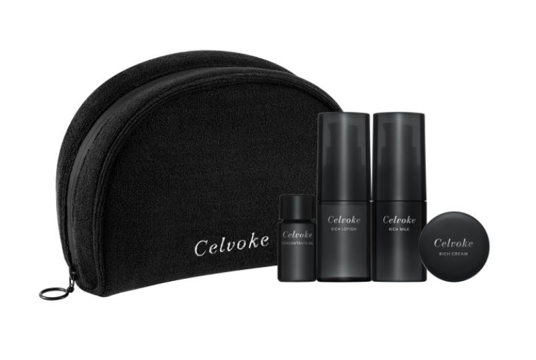 【Celvoke (セルヴォーク)】リッチなうるおいと夜摘みジャスミンの香りで贅沢なスキンケアタイムを　持ち運びにも便利な”プレミアムスキン トライアルキット”が登場