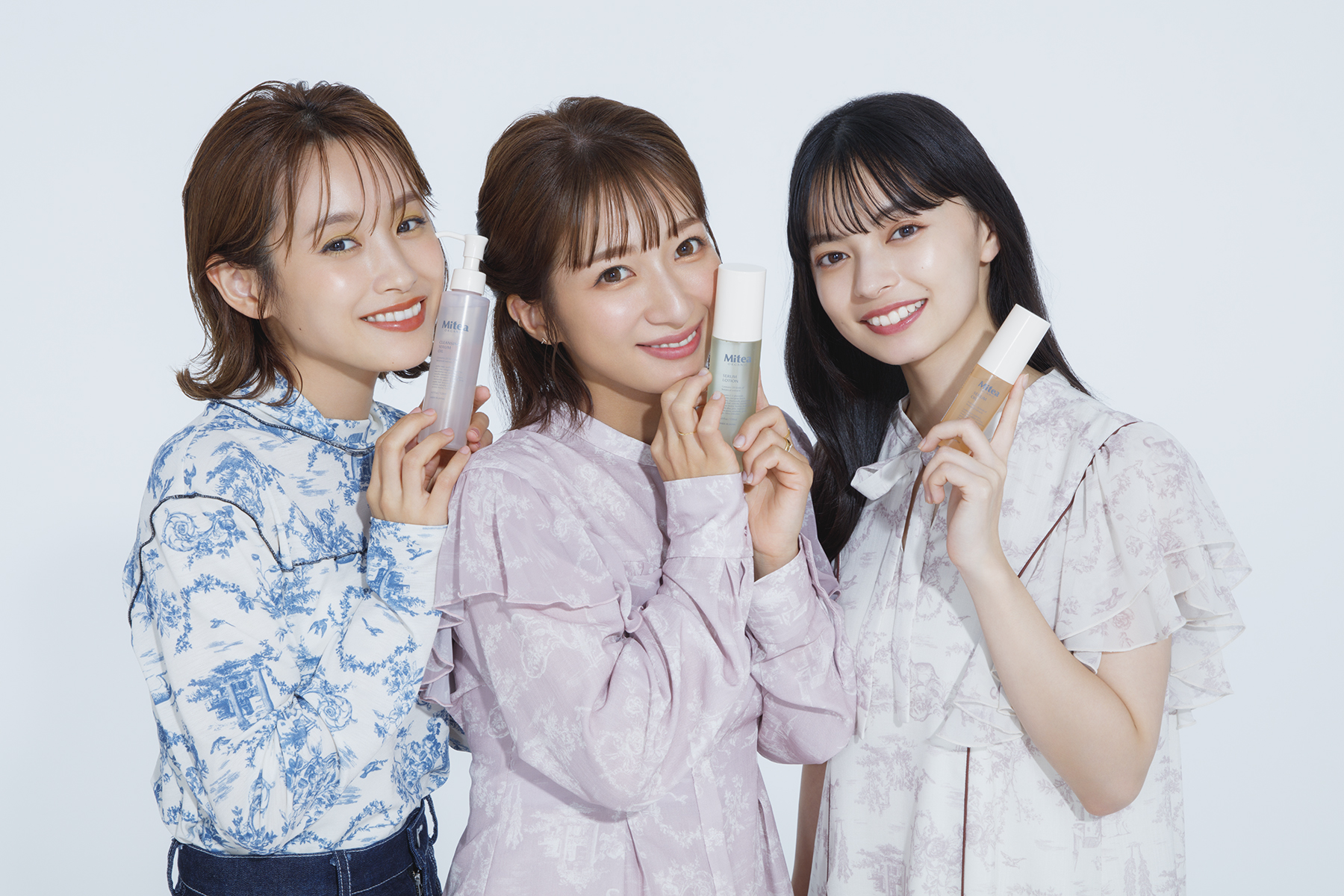 【ミティア オーガニック】辻希美さん、高橋愛さん、上國料萌衣さんが、キュートな「ミティアダンス」を披露！