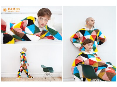 ジェラート ピケとミッドセンチュリーの巨匠「EAMES OFFICE(イームズオフィス)」とのアメリカ限定コラボアイテム2型が日本にも登場！