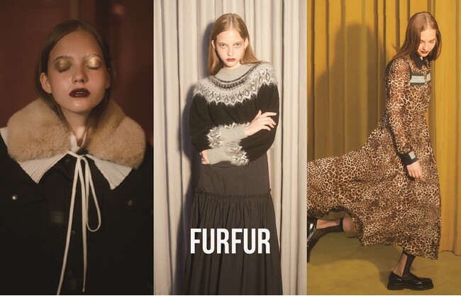 【FURFUR(ファーファー)】冬の気分を盛り上げる、ロマンティックな”花”を主役にしたフラワーコレクションが発売！