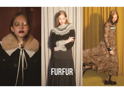 【FURFUR(ファーファー)】冬の気分を盛り上げる、ロマンティックな”花”を主役にしたフラワーコレクションが発売！