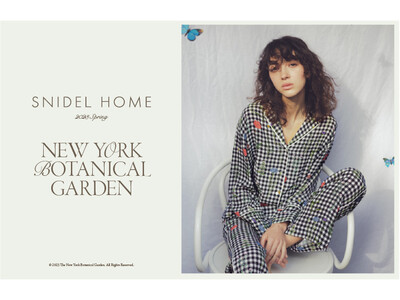 〈スナイデル ホーム〉「ニューヨーク ボタニカル ガーデン」とのコラボレーションアイテム第3弾が発売！鮮やかなマリーゴールドやポピーが目を惹くアートフルなコレクション