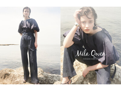 【Mila Owen】4月28日(金)より、23'サマーコレクションカタログをWEBにて公開！知的なベー...