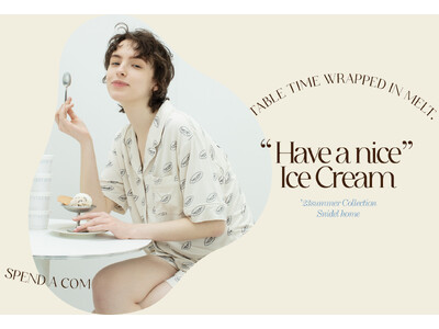 〈スナイデル ホーム〉清涼感のあるミント加工のルームウェア！ひんやりとした着心地が楽しめるアイスクリームコレクションが発売！