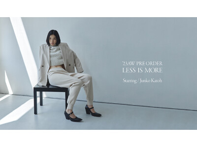 レディースファッションブランド「MIESROHE(ミースロエ)」加藤順子が纏う、2023年秋最新COLLECTIONを公開