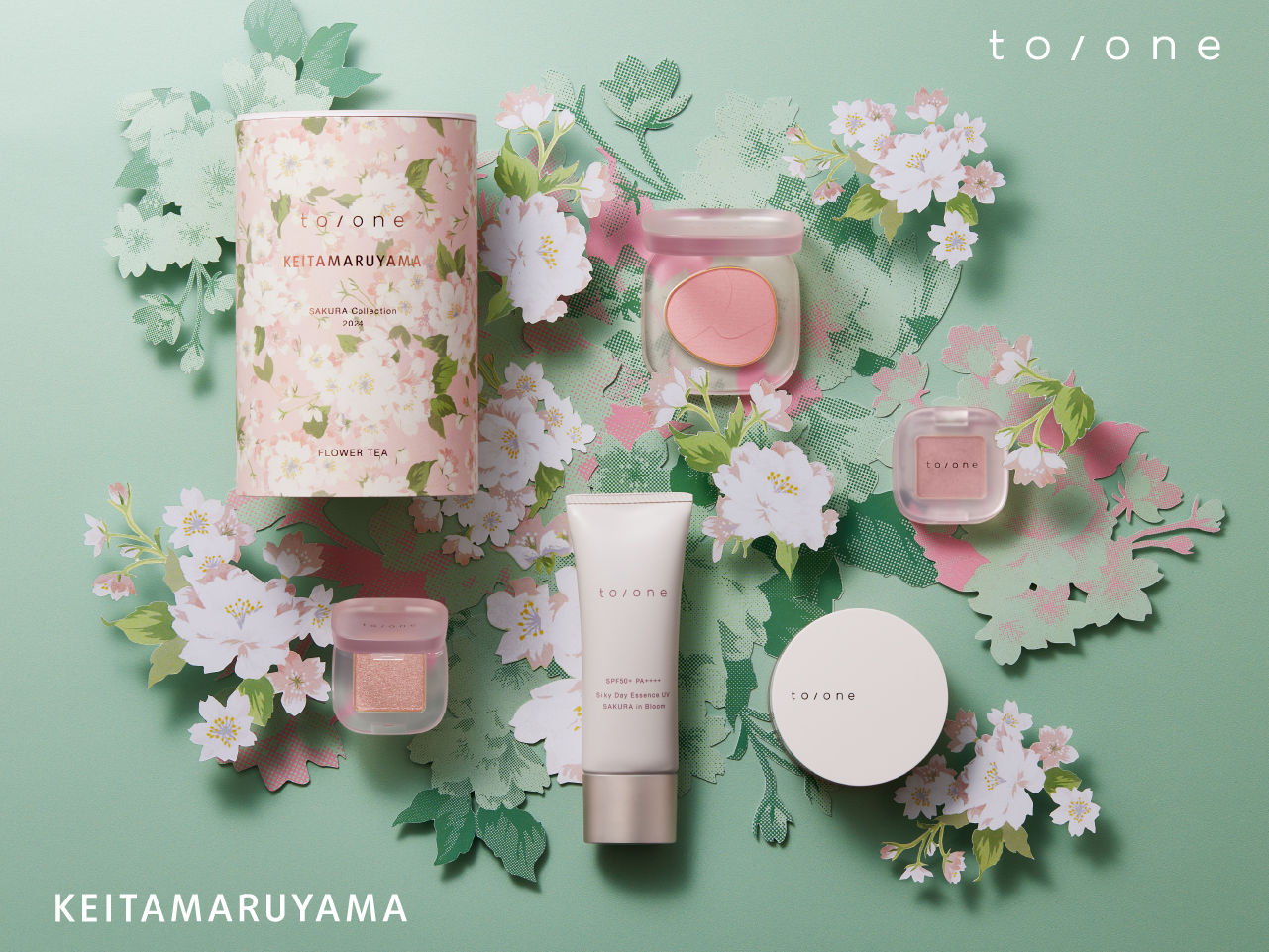 to/one】KEITA MARUYAMAとのコラボレーションが実現！桜をテーマにした 