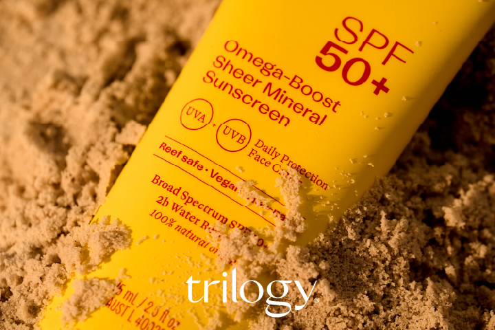 【trilogy(トリロジー)】肌にも環境にも寄り添う100%自然由来・SPF50 の日焼け止めが登場！＜4月1日(金)＞。