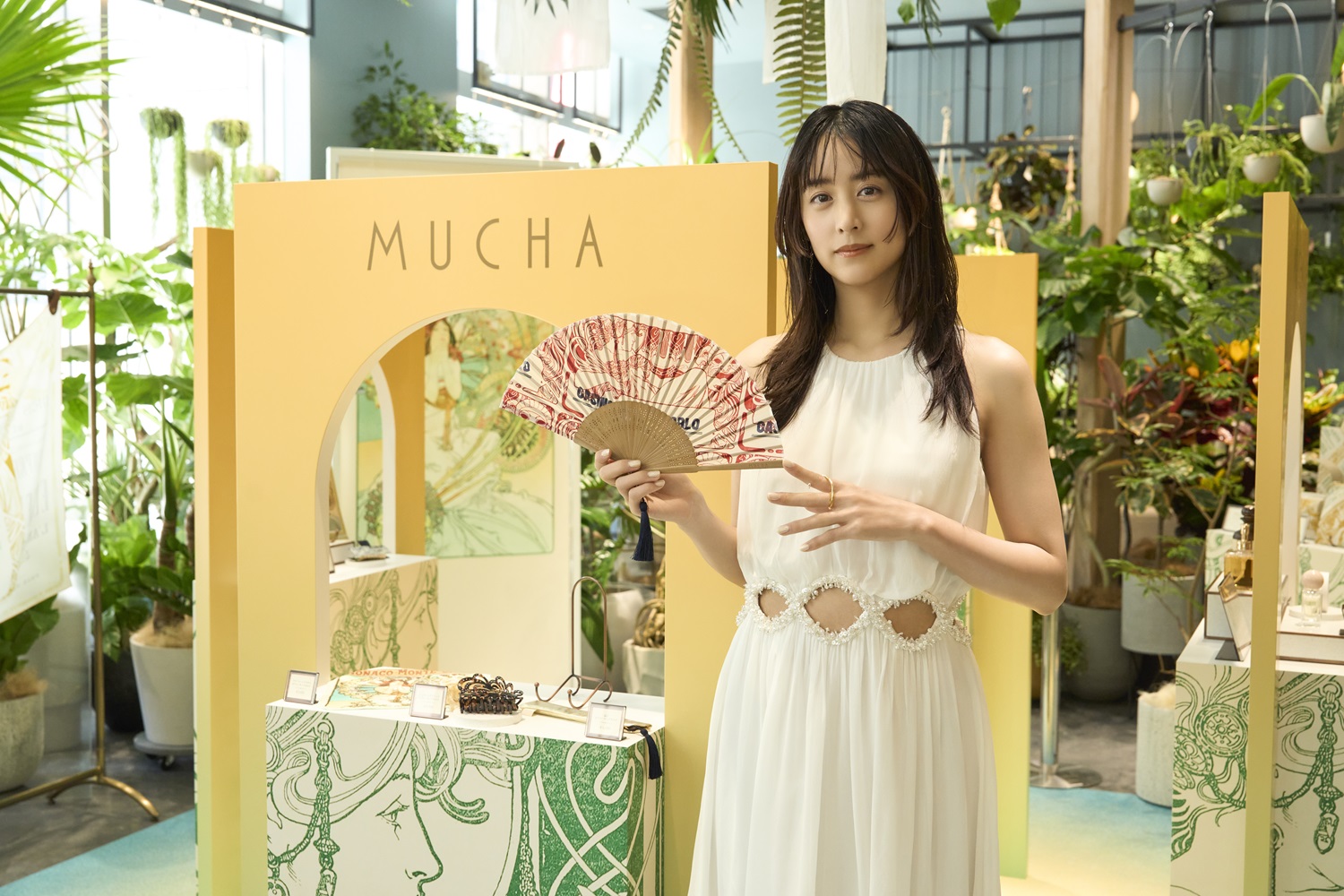 【MUCHA(ミュシャ)】ブランド初のポップアップストアが本日より日本橋にオープン。一足先に俳優の山本美月さんが来場。