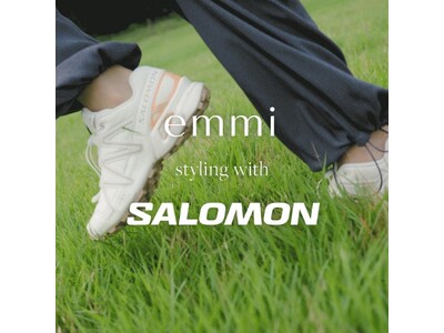 【emmi(エミ)】Salomonの人気スニーカーの3型がemmi限定カラーで登場！アウトドアとシティの世界が交差するスペシャルムービーを公開＜８月14日(水)発売＞