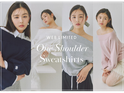 ＜スナイデル＞WEB限定アイテムをモデル・古畑星夏が着こなす「Web Limited One Shoulder Sweatshirts」を公開！＜8月9日(金)発売＞