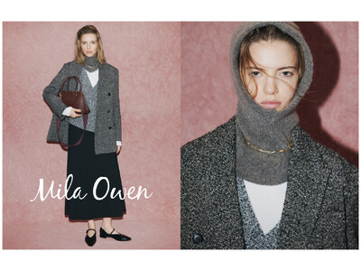 【Mila Owen】24'WINTER COLLECTION WEBカタログを公開！冬の訪れを華やかに彩る、多彩なカラーや素材のアイテムを展開＜10月24日(木)公開＞