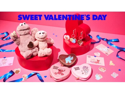 【セサミストリートマーケット】バレンタインコレクションのテーマは「SWEET VALENTINE’S DAY」大人スウィートな愛らしいラインアップ〈1月16日(木)〉