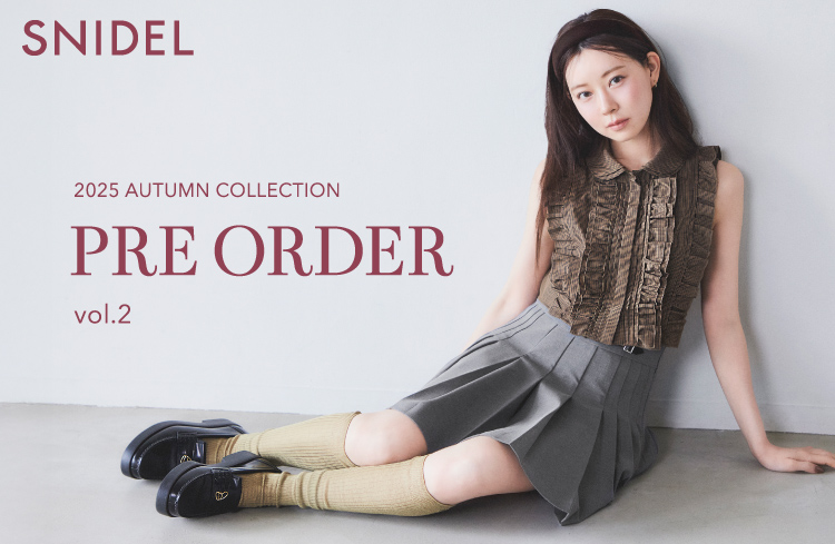 ＜SNIDEL（スナイデル）＞渡辺美優紀がまとう、秋の最新LOOKを一挙公開＜7月10日(木)12:00オンライン先行予約開始＞