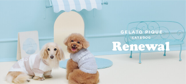 ジェラートピケ　cat 上下セット　アイボリー GELATO PIQUE CAT & DOG(ジェラート ピケ キャット&ドッグ