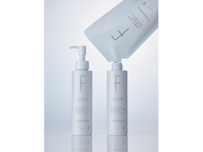 【F ORGANICS(エッフェオーガニック)】人気のクレンジングリキッドに「詰替え用パウチ」が登場!手...