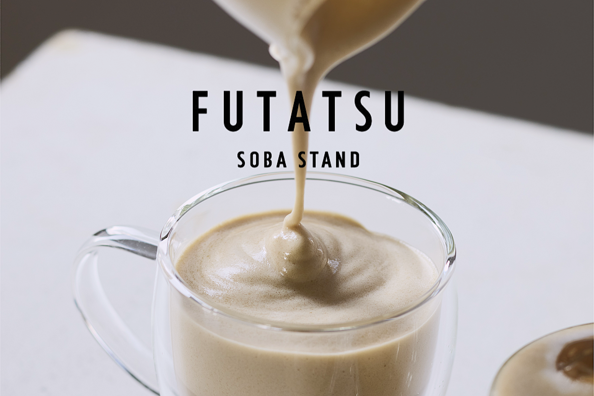 新発想の“飲むお蕎麦”で十割蕎麦をポータブルにする革新のドリンクがSOBA FUTATSUで誕生！10月31日(金)グランドオープンより提供開始