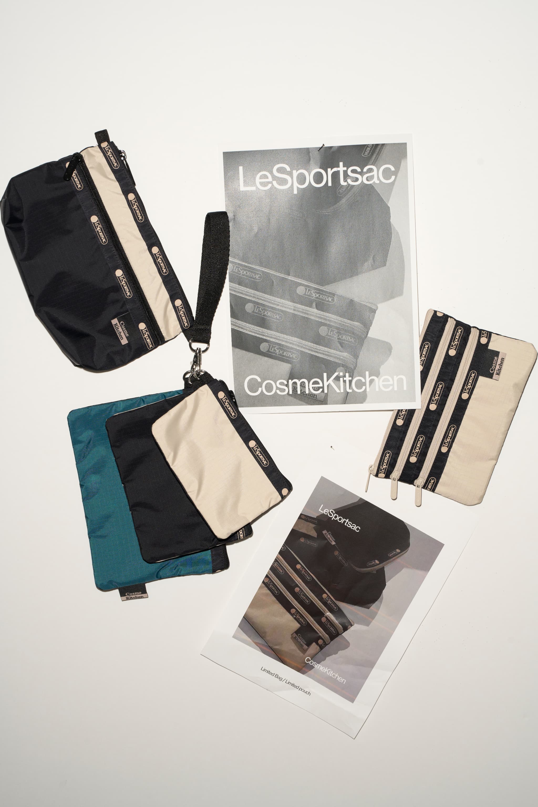 【コスメキッチン】10月31日（金）から予約開始、NY発の人気バッグブランドLeSportsacとCosme Kitchenの初めてのスぺシャルアイテムが登場！