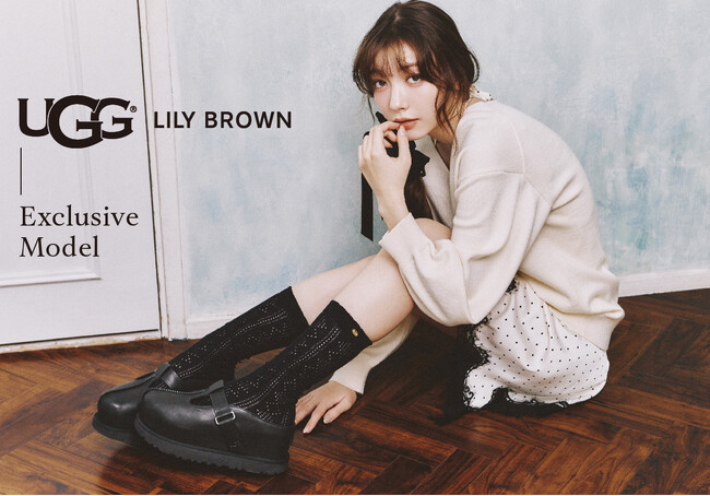 ＜LILY BROWN（リリー ブラウン）＞UGG(R)の人気モデル「Goldenstar Hi Clog（ゴールデンスター ハイ クロッグ）」を限定発売！