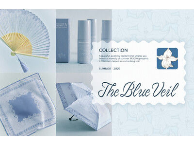 【MUCHA(ミュシャ)】夏の刺激からあなたを守る涼やかなヴェールTHE BLUE VEIL COLLE...