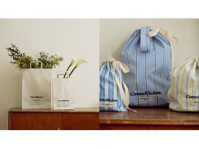 【コスメキッチン】想いを包む、新しいかたちへ ショッピングバッグ・巾着をリニューアル