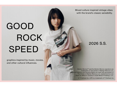 【LILY BROWN】グラフィックTシャツブランド「GOOD ROCK SPEED」との初のコラボレー...