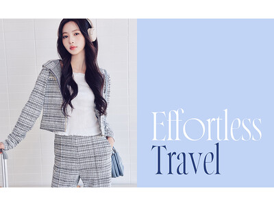 【CELFORD(セルフォード)】ホ・ジウォンが着こなす、心地よさと華やぎを両立させたトラベルコレクションを公開！〈4月24日(金)〉