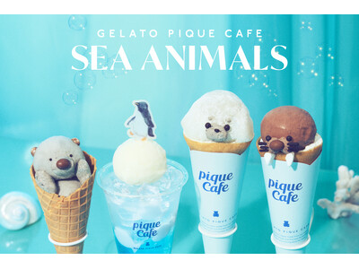 【gelato pique cafe(ジェラート ピケ カフェ)】昨年大好評の“あざらしクレープ”が再登...