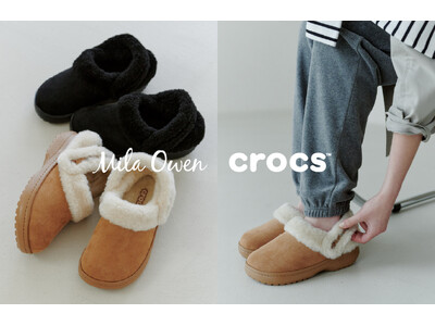 �yMila Owen(�~�� �I�[�E�F��)�z CROCS(�N���b�N�X)�Ől�C�́uUnfurgtble Vegan Suede Clog�vEXCLUSIVE�J���[�𔭔���8��20��(��)��