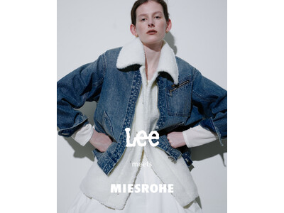 ＜MIESROHE＞Leeとのコラボレーション第2弾!長く愛され続けているデニムカバーオールとペインターパンツをモデルとした2型を発売