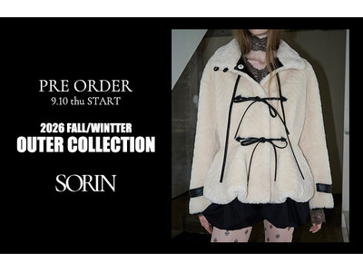【SORIN(ソリン)】2026年秋冬アウターコレクションを公開！9月10日(木)0時より先行予約スタート