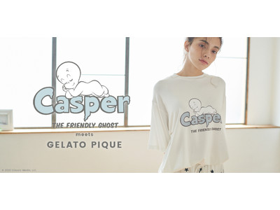 【gelato pique (ジェラート ピケ )】Casper(キャスパー)と初のコラボレーション！ルームウェア各種を8月21日(金)より販売！