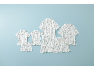 【ジェラート ピケ】旭山動物園を応援するアニマル柄ルームウェア発売！