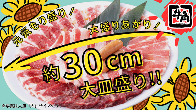 【牛角】猛暑を乗り切る！元気もり盛り・大皿盛り「10%OFF」など選べる3種のクーポン