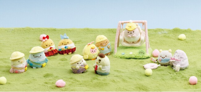 すみっコぐらしコレクション新シリーズ『みにっコほいくえん』のアイテムが新発売！　みにっコたちもたくさん登場し、すみっコぐらしのキャラクターたちと楽しい保育園ごっこができる！