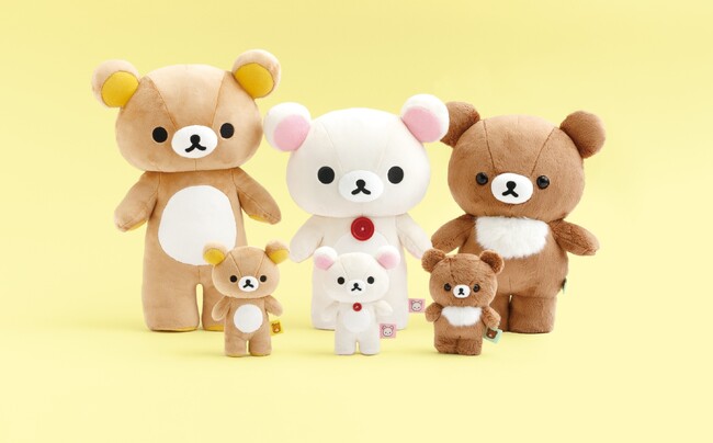 リラックマたちを立てて飾れるぬいぐるみが新登場！その他