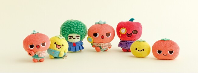 「TRAIN TV(R)」で話題沸騰中！ かわいい×ミステリーの新ジャンル！ 野菜や果物をモチーフにしたサンエックス×ファンワークスの人気キャラクター 「うそ探偵トマント」の新商品が4月頃発売！