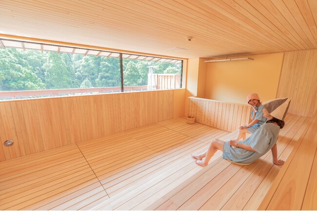 大江戸温泉物語Premium よしのや依緑園、サウナ専用エリア「TOTONOI」を11月1日より、一部リニューアル