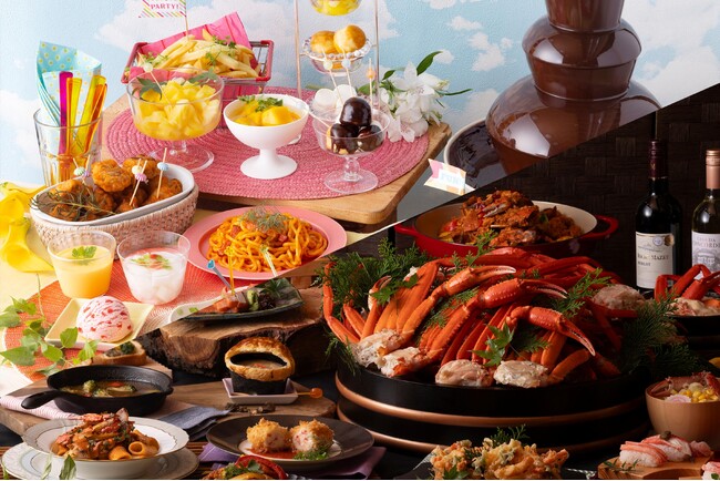 宿ではカニが待っている！ご家族での旅行を後押し！Premium 山下家で「大江戸 カニづくしバイキング」が、Premium 山中グランドホテルで「キッズメニュー」が提供開始