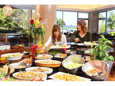 【大江戸温泉物語 君津の森限定】いいふろ会員ご提示で、土日祝ランチバイキングが500円OFF！12月スタート！