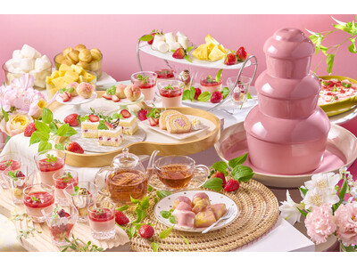 いちごスイーツ×食べ放題ビュッフェ春メニュースタート！鮮度抜群の豪華食材を食べつくす！大江戸三つ星バイキング