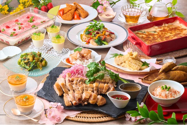 3月1日スタート！華やかな春の味覚の訪れ　大江戸温泉物語グループで楽しむ春のバイキング