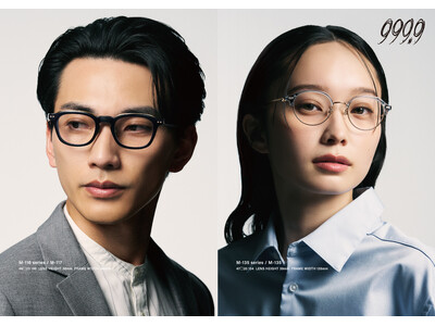 アイウェアブランド【999.9（フォーナインズ）】が、「NEW COLLECTION 2025 SPRING」をリリース。