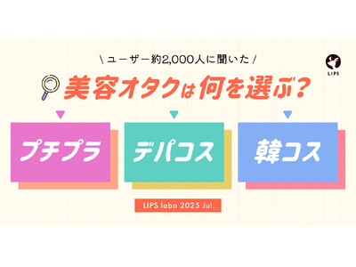 【LIPS labo】「プチプラ」「デパコス」「韓国コスメ」美容オタクが選ぶのはコレ！カテゴリ別大調査【...