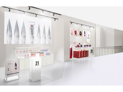 PHARMA21�A@cosme TOKYO�ɂď��̊��Ԍ���POPUP���J�ÁI�S���C���i�b�v���W���A�����ɍ����w�A�P�A�Əo���7����