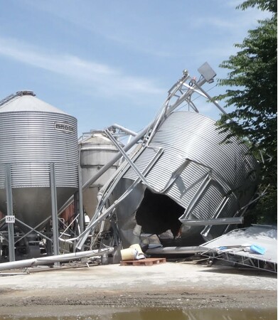 熊本地震の飼料タンク修理及び無償点検受け付け開始　ミルストーン